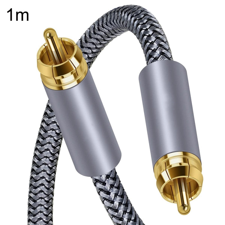 Pure Copper RCA Coaxial HIFI Digital Audio Cable SPDIF Subwoofer Speaker Cable, 1m, 1.5m, 2m, 3m, 5m, 10m, 15m