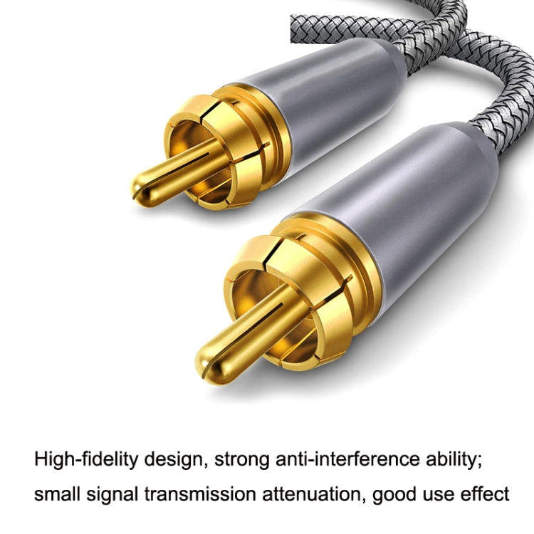 Pure Copper RCA Coaxial HIFI Digital Audio Cable SPDIF Subwoofer Speaker Cable, 1m, 1.5m, 2m, 3m, 5m, 10m, 15m