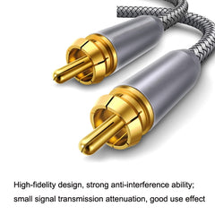 Pure Copper RCA Coaxial HIFI Digital Audio Cable SPDIF Subwoofer Speaker Cable, 1m, 1.5m, 2m, 3m, 5m, 10m, 15m