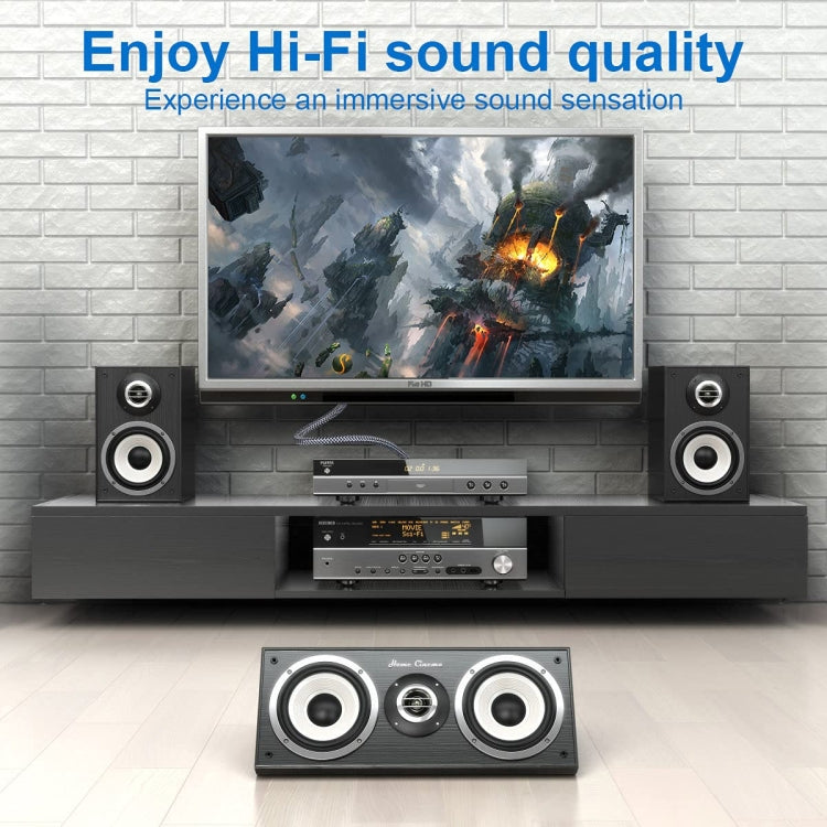 Pure Copper RCA Coaxial HIFI Digital Audio Cable SPDIF Subwoofer Speaker Cable, 1m, 1.5m, 2m, 3m, 5m, 10m, 15m