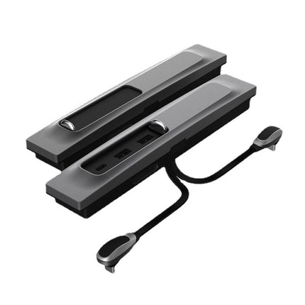 For Tesla Model 3/Y Car T09 Center Console 27W 3-in-1 USB Hub Docking Station