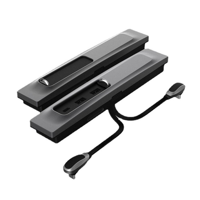 For Tesla Model 3/Y Car T09 Center Console 27W 3-in-1 USB Hub Docking Station