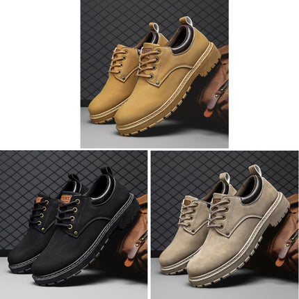 Men Martin Boots Platform Height Increasing Tooling Shoes, 39, 40, 41, 42, 43, 44