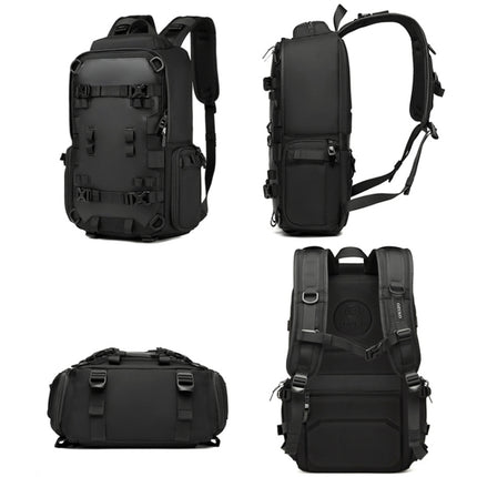 Ozuko 9587 Men Backpack Sports Helmet Men Backpack Breathable Waterproof And Wear-resistant