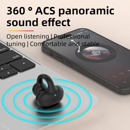 M-S8 Kabelloser Stereo-Bluetooth-Ohrhörer zum Anklipsen, M-S8 Single Schwarz, M-S8 Single Grau, M-S8 Single Pink, M-S8 Single Blau