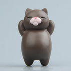With Magnetic Sticker / Brown Cat
