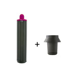 18,6 cm 40 mm langer Adapter, rosarot