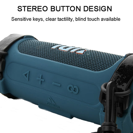 Für JBL Flip 6 Lautsprecher Tasche Reise Tragen Silikon Fall Mit Schulter Gurt, Schwarz 2, Blau 2