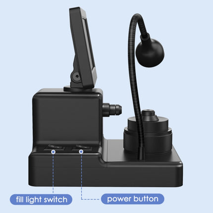 HJ1000 50-1000X 3000mAh Diamant-Taillen-Code-Mikroskop GIA Schmuck-Taillen-Code-Instrument, HJ1000