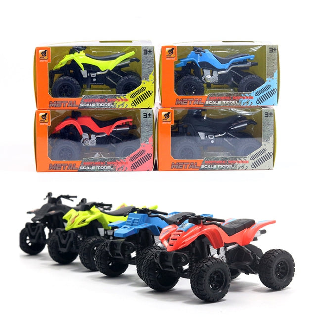 1:36 Simulated Beach Four-wheel Off-road Motorcycle Model Children Toy Car, Motorcycle Black, Motorcycle Green, Motorcycle Blue, Motorcycle Red