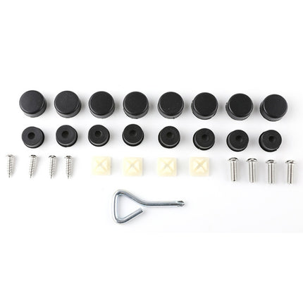 For North American Models Silicone License Plate Frame, 1pcs Black, 1pcs Gray, 1pcs Red, 1pcs Blue, 2pcs Black+Screw, 2pcs Gray+Screw, 2pcs Red+Screw, 2pcs Blue+Screw, Screw Accessories
