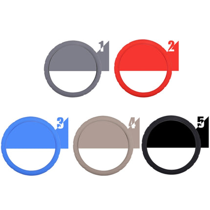 Silicone Non-slip Wear-resistant Steering Wheel Cover, 37-42cm