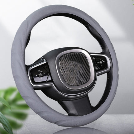 Silicone Non-slip Wear-resistant Steering Wheel Cover, 37-42cm