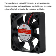 5cm Silent DC Cooling Fan, 3pcs XIN RUI FENG 5V Oil Bearing, 3pcs XIN RUI FENG 12V Oil Bearing, 3pcs XIN RUI FENG 24V Oil Bearing, 3pcs XIN RUI FENG 5V Ball Bearing, 3pcs XIN RUI FENG 12V Ball Bearing, 3pcs XIN RUI FENG 24V Ball Bearing