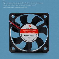 5cm Silent DC Cooling Fan, 3pcs XIN RUI FENG 5V Oil Bearing, 3pcs XIN RUI FENG 12V Oil Bearing, 3pcs XIN RUI FENG 24V Oil Bearing, 3pcs XIN RUI FENG 5V Ball Bearing, 3pcs XIN RUI FENG 12V Ball Bearing, 3pcs XIN RUI FENG 24V Ball Bearing