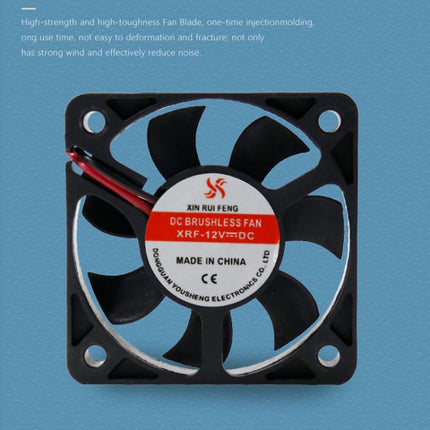 5cm Silent DC Cooling Fan, 3pcs XIN RUI FENG 5V Ball Bearing, 3pcs XIN RUI FENG 12V Ball Bearing, 3pcs XIN RUI FENG 24V Ball Bearing