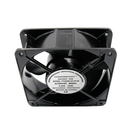 20cm Chassis Cabinet Metal Case Low Noise Cooling Fan, FP20060 110V, FP20060 220V, FP20060 380V