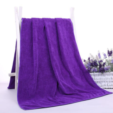 Nano Thickened Large Bath Towel Hairdresser Beauty Salon Adult With Soft Absorbent Towel, 70x140cm, 80x180cm, 25x25cm, 30x30cm