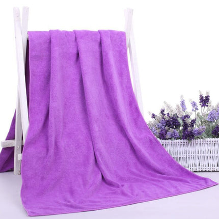Nano Thickened Large Bath Towel Hairdresser Beauty Salon Adult With Soft Absorbent Towel, 70x140cm, 80x180cm, 25x25cm, 30x30cm