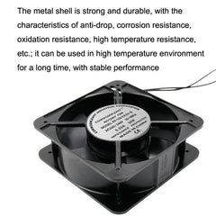 220V 38W 15cm Roller Chassis Electrical Cabinet Shaft, Oil Bearing Fan, Double Rolling Ball Bearing Fan