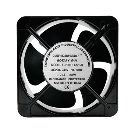 220V 38W 15cm Roller Chassis Electrical Cabinet Shaft, Oil Bearing Fan, Double Rolling Ball Bearing Fan