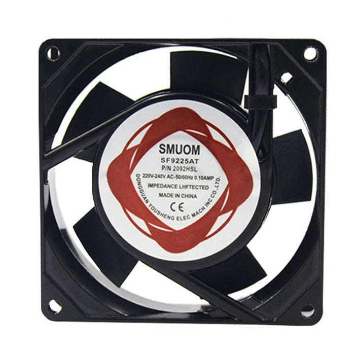 9cm Silent Chassis Cabinet Heat Dissipation Fan, 220V Oil Bearing, 220V Double Ball Bearing