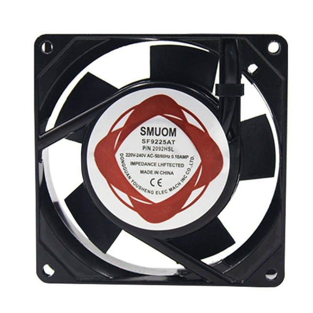 9cm Silent Chassis Cabinet Heat Dissipation Fan, 220V Oil Bearing, 220V Double Ball Bearing