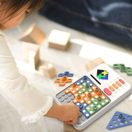 Q2 Tangram Hualongdao Geometry Puzzle Electronic Puzzle Transformation Toy