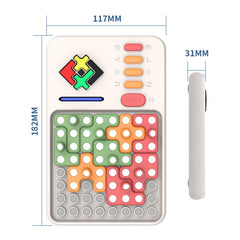 Q2 Tangram Hualongdao Geometry Puzzle Electronic Puzzle Transformation Toy