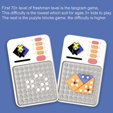 Q2 Tangram Hualongdao Geometry Puzzle Electronic Puzzle Transformation Toy