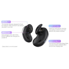 For Samsung Galaxy Buds Live AhaStyle PT132 S+M+L Silicone Earbud