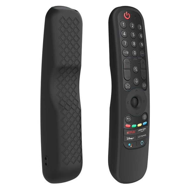 For LG AN-MR21GC / AN-MR21N / AN-MR21GA TV Remote Control Silicone Case, GS0020  Black, GS0020 White, GS0020 Luminous Blue, GS0020 Luminous Green