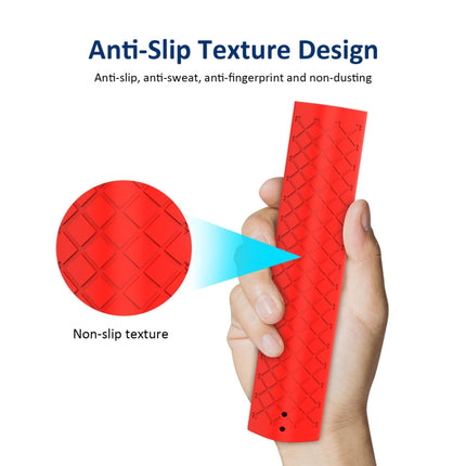 For NVIDIA Shield TV Pro 4K HDR Remote Control Silicone Case With Lanyard, YK010 Black