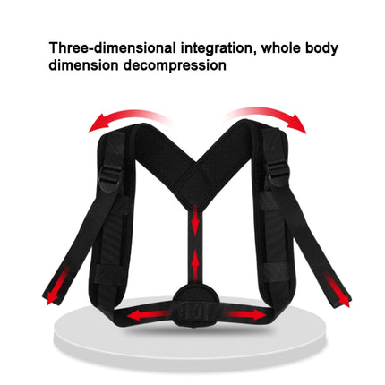 Adjustable Back Posture Corrector Improve Hunchback Belt For Women And Men, Ordinary, With  Shoulder Padded
