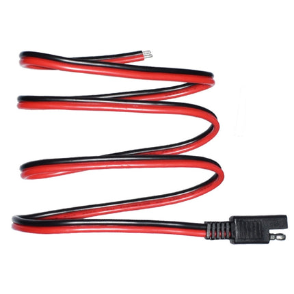 2pcs 20A Solar Car Battery SAE Power Extension Cable, 15cm, 30cm, 100cm