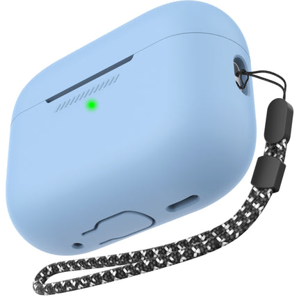 Funda protectora de silicona de una pieza con cordón AhaStyle PT187 para AirPods Pro 2