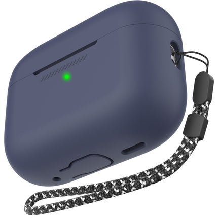 Funda protectora de silicona de una pieza con cordón AhaStyle PT187 para AirPods Pro 2