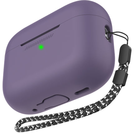 Funda protectora de silicona de una pieza con cordón AhaStyle PT187 para AirPods Pro 2