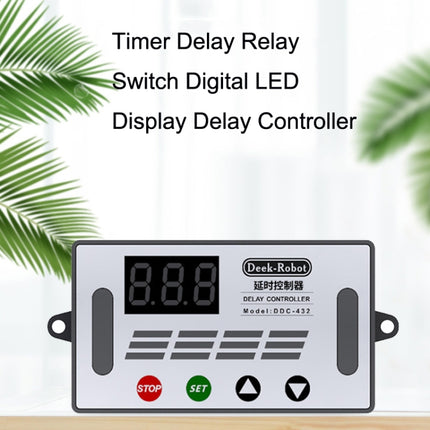 Deek-Robot DDC-432 Delay Relay Switch DC5V-30V Dual MOS Tube Digital Display Time Relay Controller