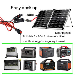 MC4 to 30A Anderson Mobile Energy Storage Battery Charging Cable