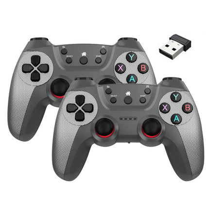 KM-029   2.4G One for Two Doubles Wireless Controller Support PC / Linux / Android / TVbox