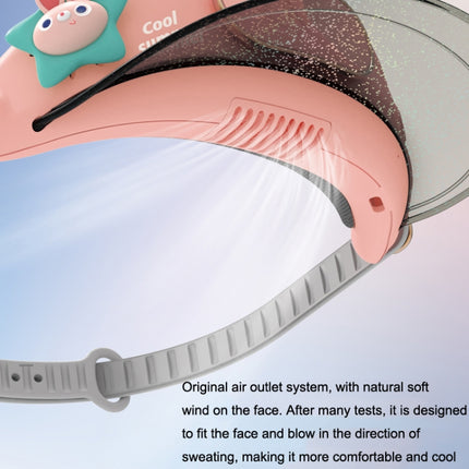 GL130-133 Outdoor Fan Cap Leafless Mute USB Portable Camping Mini Fan