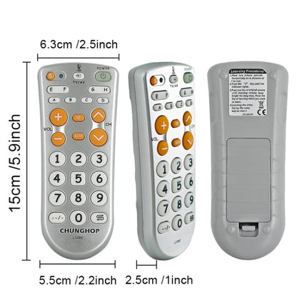 CHUNGHOP L108E Infrared Learning Universal TV Remote Control