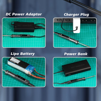 MINIWARE TS101 PD DC Soldering Iron 90W Portable Soldering Pen, With BC2 Soldering Iron Head, With B2 Soldering Iron Head, With I Soldering Iron Head, With KU Soldering Iron Head, With K Soldering Iron Head, With D24 Soldering Iron Head����������������...