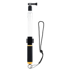 Transparent Retractable Selfie Stick Buoyancy Stick for Gopro Hero11 Black / HERO10 Black / HERO9 Black /HERO8 / HERO7 /6 /5 /5 Session /4 Session /4 /3+ /3 /2 /1, Transparent  Selfie Stick