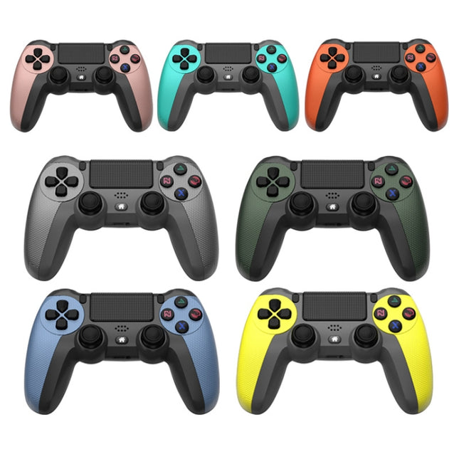 KM048 For PS4 Bluetooth Wireless Gamepad Controller 4.0 With Light Bar, KM048 (Mountain Blue), KM048 (Battle Gray), KM048 (Elegant Silver), KM048 (Elegant White), KM048 (Mint Green), KM048 (Cangling Green), KM048 (Vitality Orange), KM048 (Rose Pink)���...