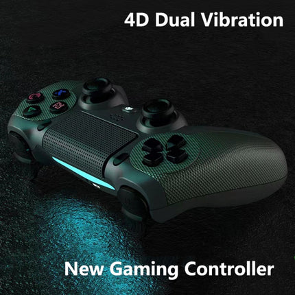 KM048 For PS4 Bluetooth Wireless Gamepad Controller 4.0 With Light Bar, KM048 (Mountain Blue), KM048 (Battle Gray), KM048 (Elegant Silver), KM048 (Elegant White), KM048 (Mint Green), KM048 (Cangling Green), KM048 (Vitality Orange), KM048 (Rose Pink)���...