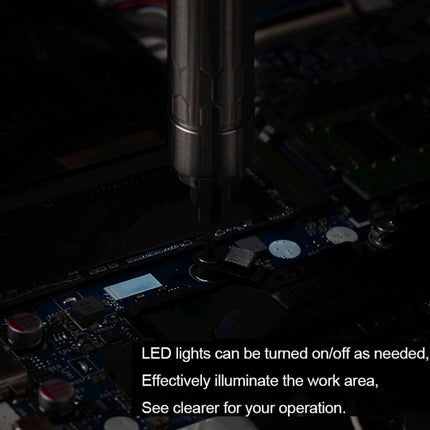 MINIWARE ES15 Electric Screwdriver Repair Tool Dismantling Screw Batch