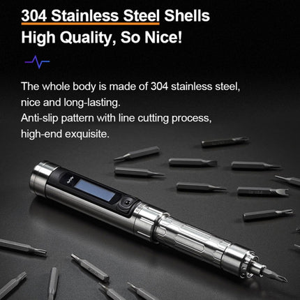 MINIWARE ES15 Electric Screwdriver Repair Tool Dismantling Screw Batch