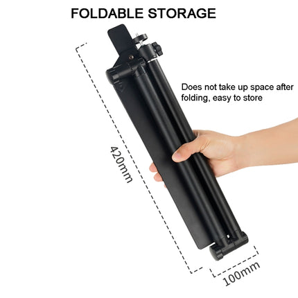 DT-06 Desktop Overlook Mobile Phone Bracket Camera Fill Light Universal Foldable Bracket, DT-06